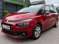 Used Citroën Grand C4 Picasso Touch 120 HP (88 kW) 2017 Red MPV