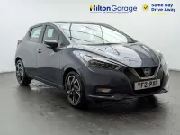 Usado Nissan Micra Acenta 92 CV (67 kW) 2021 Gris Utilitario