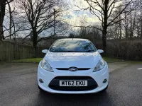 Used Ford Fiesta Zetec 82 HP (60 kW) 2012 White Hatchback