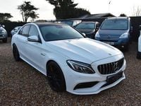 Used Mercedes C63 AMG AMG 476 HP (350 kW) 2017 White Sedan