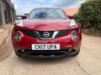 Used Nissan Juke N-Connecta 115 HP (84 kW) 2017 Red SUV