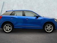 Used Audi Q2 S-Line 150 HP (110 kW) 2017 Blue SUV