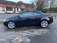 Used VW Eos Individual 140 HP (102 kW) 2009 Black Cabriolet