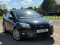 Used Ford Focus Zetec 125 HP (91 kW) 2014 Black Hatchback