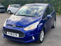 Used Ford B-MAX Zetec 95 HP (69 kW) 2018 Blue MPV
