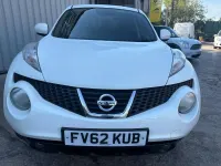 Used Nissan Juke Acenta 117 HP (86 kW) 2013 White SUV