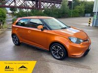 Used MG MG3 106 HP (77 kW) 2017 Orange Hatchback