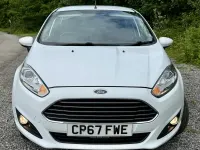 Used Ford Fiesta Zetec 100 HP (73 kW) 2017 White Hatchback