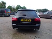 Used Mercedes C220 AMG line 170 HP (125 kW) 2015 Black Estate