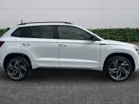 New Skoda Karoq SportLine 150 HP (110 kW) 2026 Moon white metallic SUV