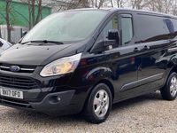 Used Ford Transit Custom Limited 130 HP (95 kW) 2017 Black Van