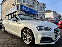 Used Audi A5 Cabriolet S-Line 2017 White Cabriolet
