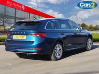 Used Skoda Octavia SE L 150 HP (110 kW) 2022 Blue Estate