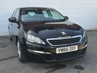 Used Peugeot 308 Active 130 HP (95 kW) 2016 Black Hatchback