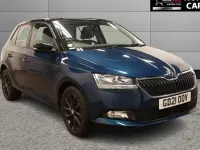 Used Skoda Fabia Colour Edition 95 HP (69 kW) 2021 Blue Hatchback