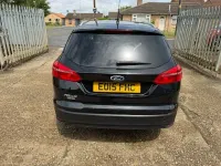 Used Ford Focus Zetec 120 HP (88 kW) 2015 Black Estate