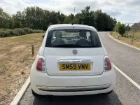 Used Fiat 500 Pop 69 HP (50 kW) 2010 White Hatchback