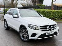 Used Mercedes GLC220 AMG line 2018 White SUV