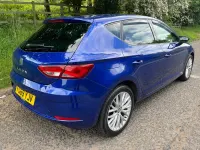Begagnad Seat Leon SE Dynamic 115 HK (84 kW) 2019 Blå Halvkombi