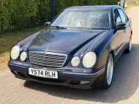 Used Mercedes E240 Elegance 2001 Blue Sedan