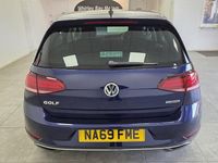 Used VW Golf VII Match 130 HP (95 kW) 2019 Blue Hatchback