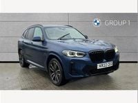 Used BMW X3 M Sport 281 HP (206 kW) 2022 Blue SUV