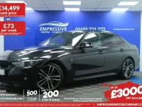 Usado BMW 320 M Sport 184 CV (135 kW) 2018 Negro Berlina