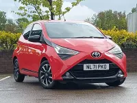 Used Toyota Aygo Trend 72 HP (52 kW) 2021 Red Hatchback