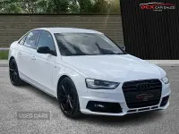 Used Audi A4 Black Edition 190 HP (139 kW) 2015 White Sedan