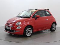 Used Fiat 500 2023 Orange Cabriolet