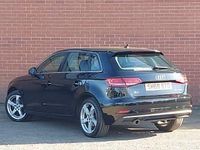 Used Audi A3 Sport 116 HP (85 kW) 2018 Black Sedan
