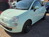 Used Fiat 500 Lounge 69 HP (50 kW) 2015 Green Hatchback
