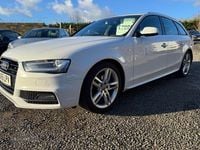 Used Audi A4 S-Line 150 HP (110 kW) 2015 White Estate