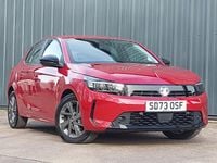 Used Vauxhall Corsa Design Edition 100 HP (73 kW) 2023 Red Hatchback