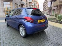 Used Peugeot 208 Allure 2017 Blue Hatchback