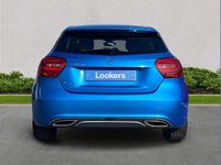 Used Mercedes A180 Executive 109 HP (80 kW) 2017 Blue Hatchback