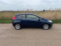 Used Ford Fiesta Zetec 82 HP (60 kW) 2012 Blue Hatchback