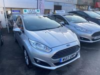 Used Ford Fiesta Titanium 2017 Silver Hatchback