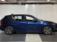 Used BMW 118 Sport Line 138 HP (101 kW) 2020 Blue Hatchback