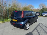 Used Nissan Note Tekna 110 HP (80 kW) 2010 Blue Hatchback