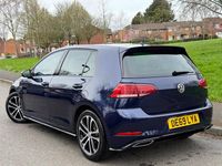 Used VW Golf VII R-line 150 HP (110 kW) 2019 Blue Hatchback