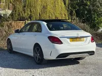 Used Mercedes C220 AMG Line Premium 2015 White Sedan