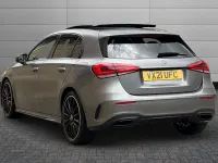 Used Mercedes A220 Exclusive 190 HP (139 kW) 2021 Designo mountain grey Hatchback