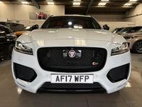 Begagnad Jaguar F-Pace S 380 HK (279 kW) 2017 Vit SUV