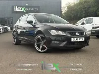 Begagnad Seat Leon SE Dynamic 110 HK (80 kW) 2018 Svart Halvkombi