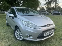 Used Ford Fiesta Zetec 96 HP (70 kW) 2009 Silver Hatchback