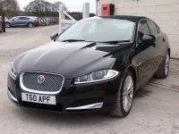Käytetty Jaguar XF Portfolio 200 HP (147 kW) 2014 Musta Sedan