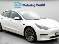Used Tesla Model 3 Performance 461 kW (627 HP) 2023 White Sedan