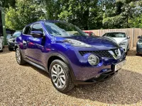 Used Nissan Juke Tekna 110 HP (80 kW) 2016 Blue SUV