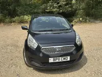 Used Kia Venga 125 HP (91 kW) 2011 Black Hatchback